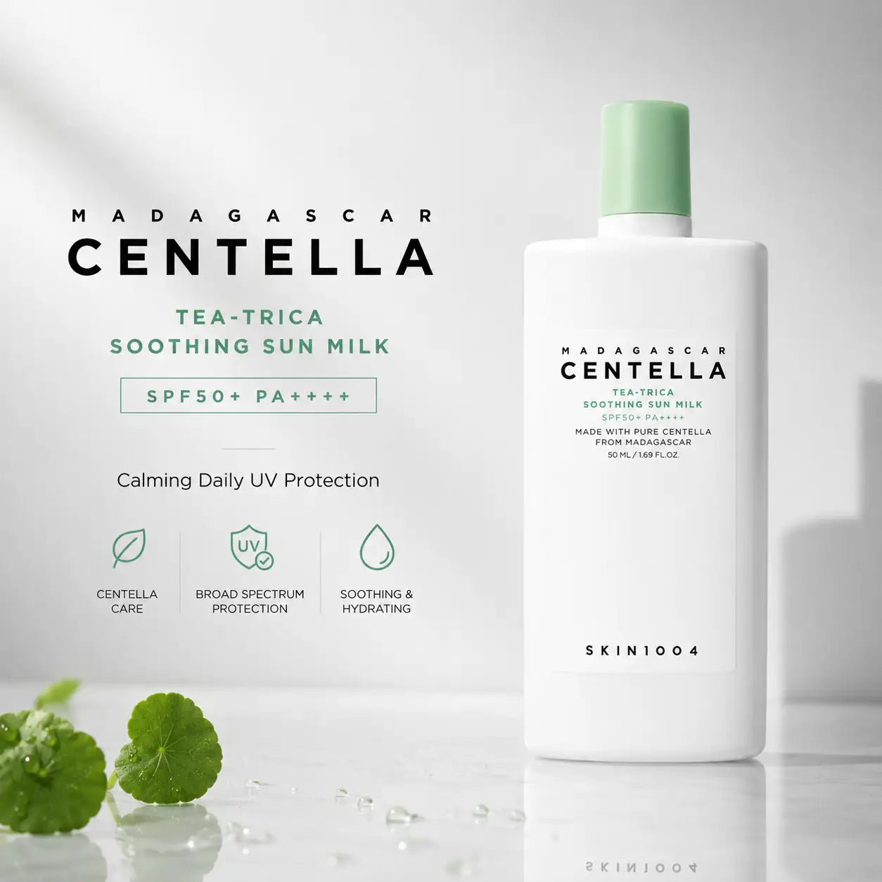 SKIN1004 Madagascar Centella Tea-Trica Soothing Sun Milk 50ml