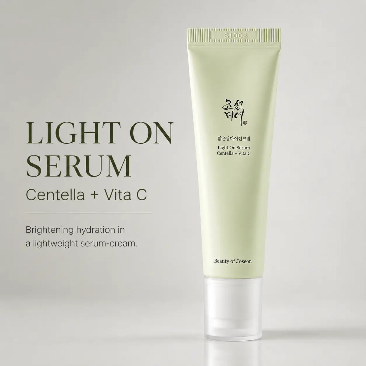 Beauty of Joseon Light on Serum: Centella + Vita C 30ml