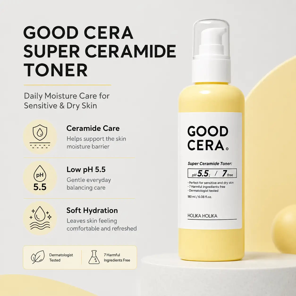 Holika Holika Good Cera Super Ceramide Toner 180ml