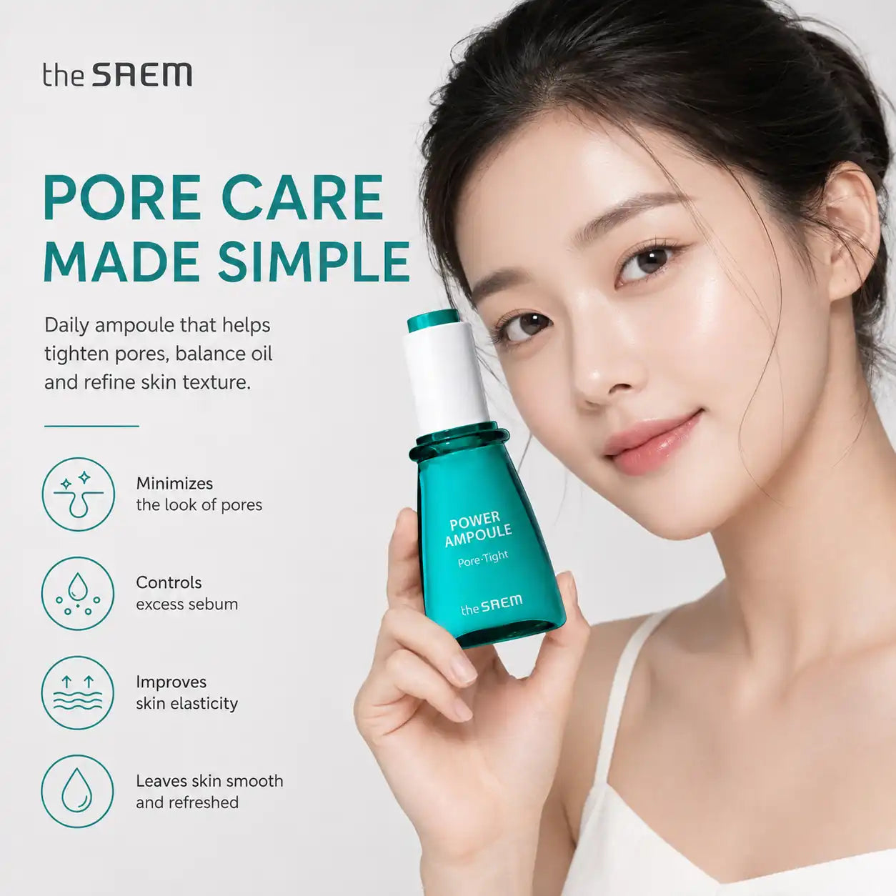 The Saem Power Ampoule Pore Tight 35ml