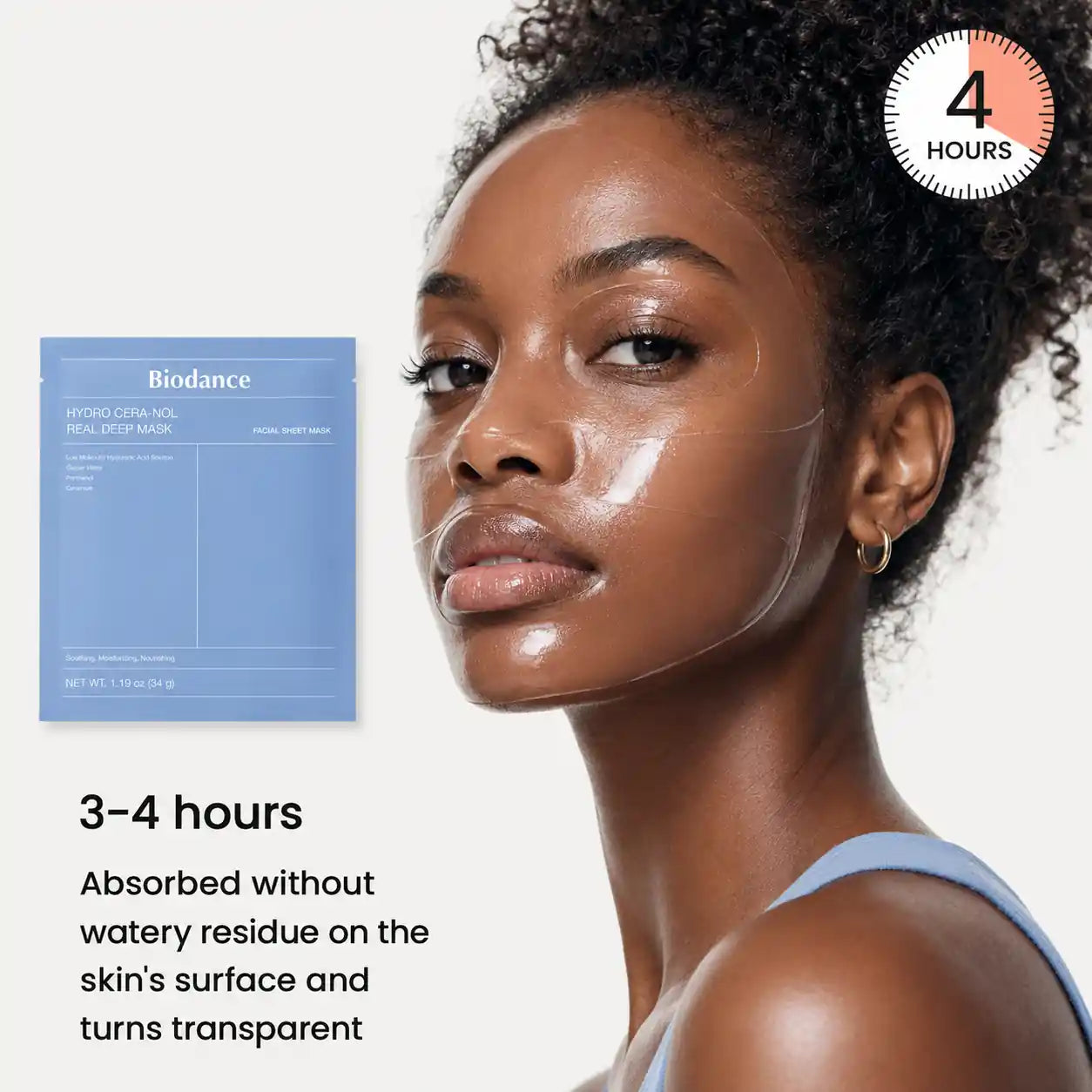 BIODANCE Hydro Cera Nol Real Deep Mask 4ea