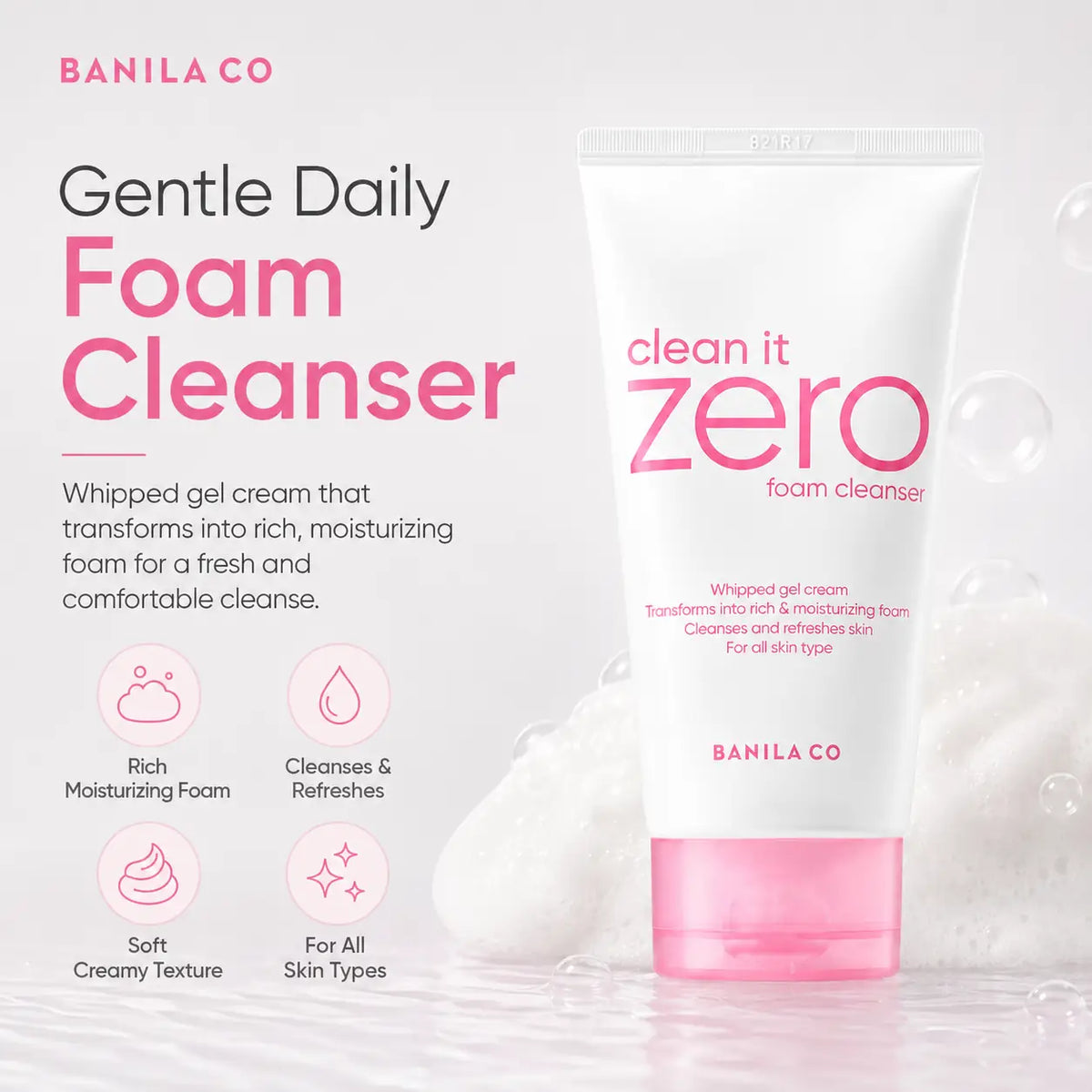 Banila Co Clean It Zero Foam Cleanser 150ml
