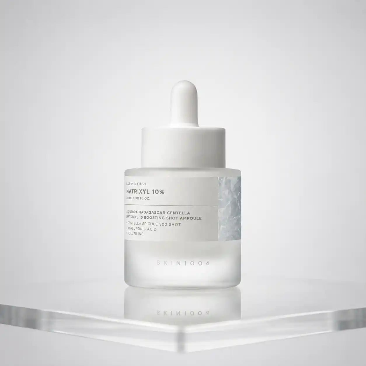 SKIN1004 Matrixyl 10 Boosting Shot Ampoule bottle shown upright against a plain background