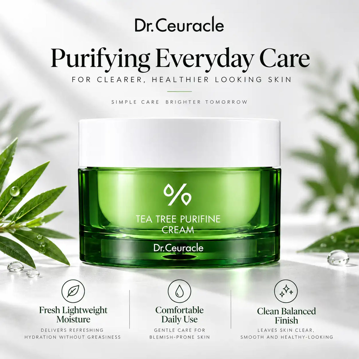 Dr. Ceuracle Tea Tree Purifine 80 Cream 50g