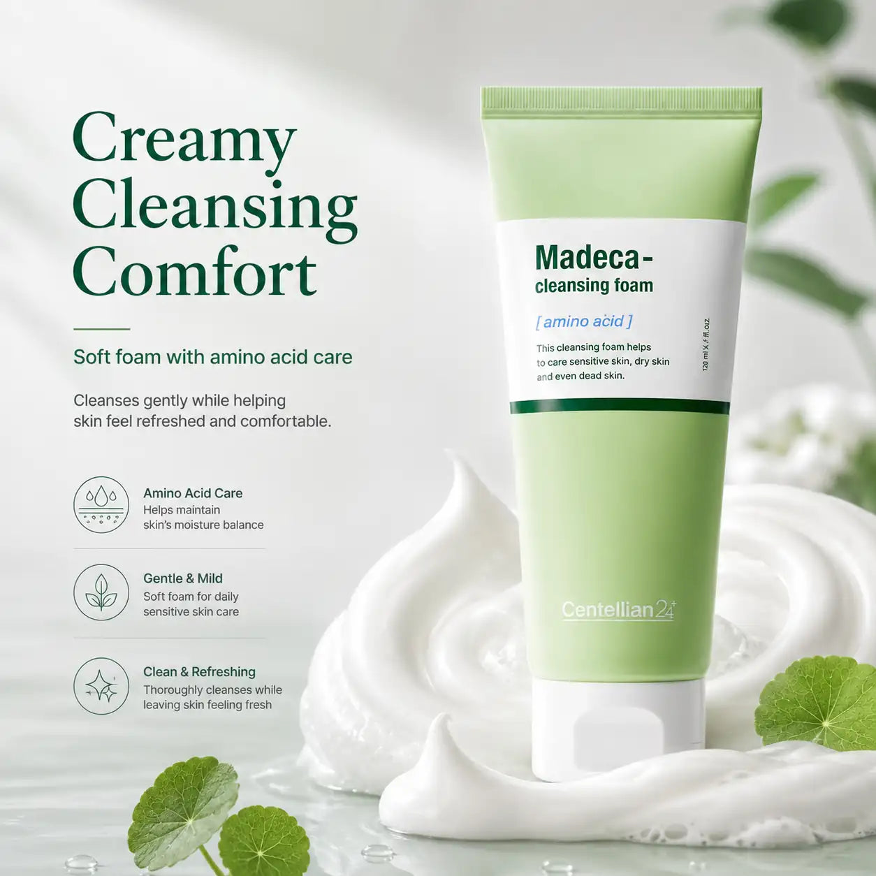 Centellian24 Madeca Cleansing Foam 160g