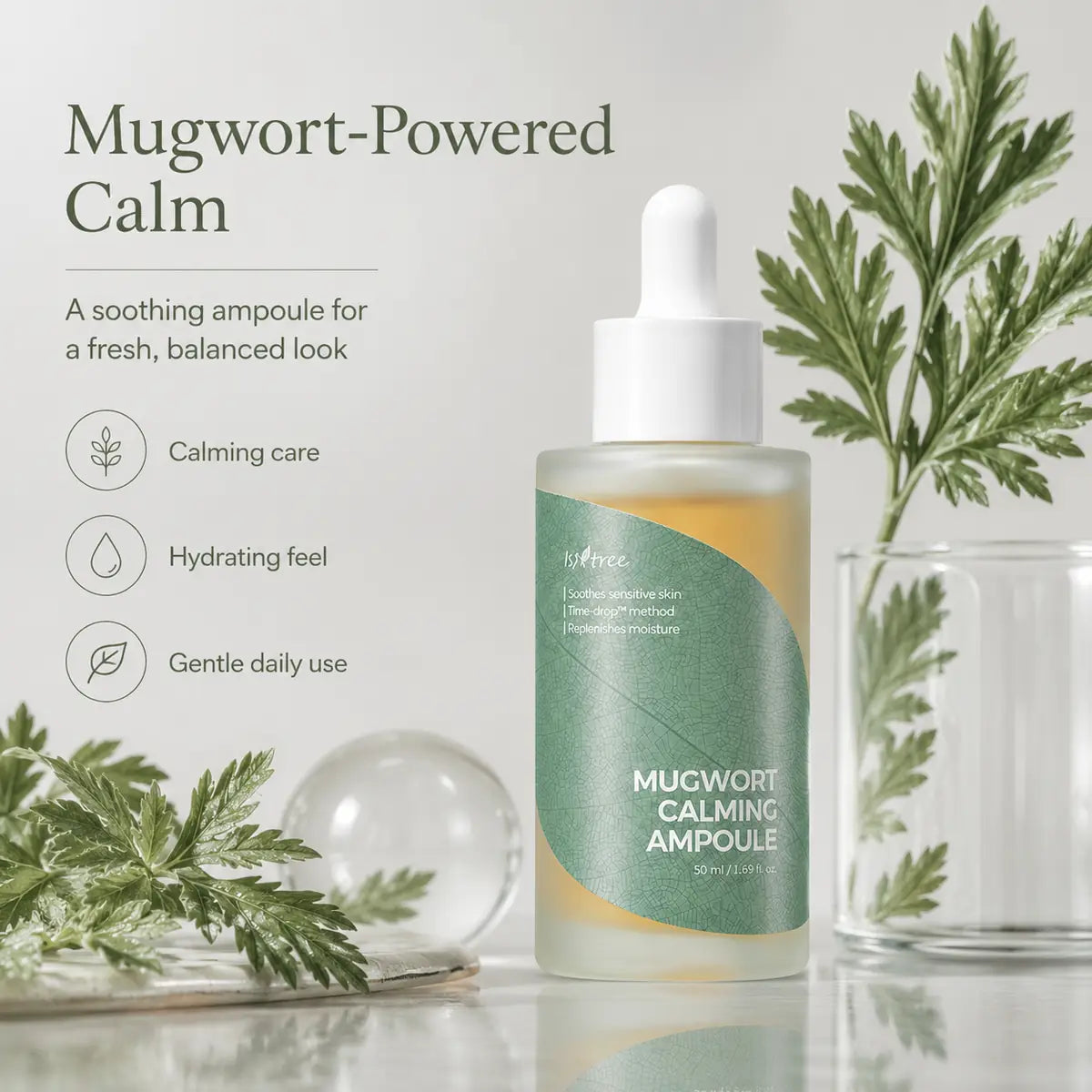 Isntree Mugwort Calming Ampoule 50ml