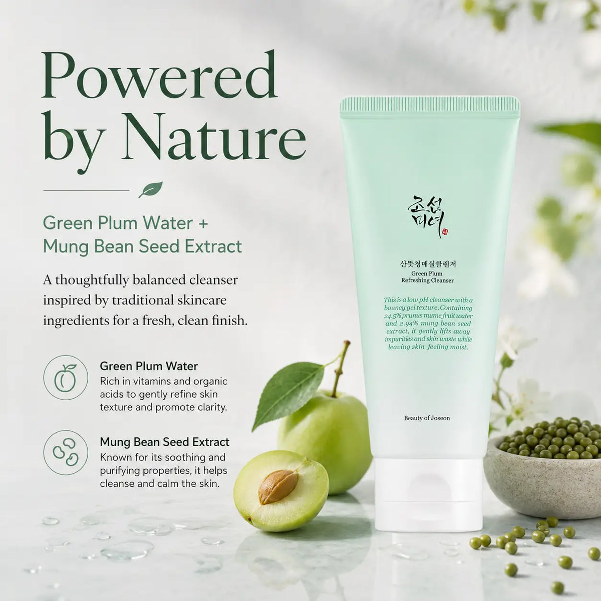 Beauty of Joseon Green Plum Refreshing Cleanser 100ml