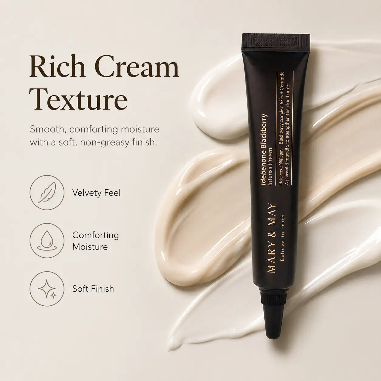 Mary&May Idebenone Blackberry Complex Intense Cream Miniature 12g