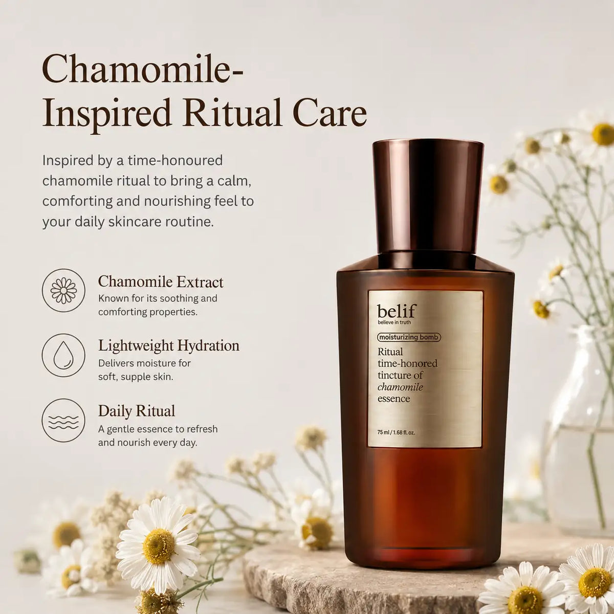 belif Ritual Time Honored Tincture of Chamomile Essence 50ml