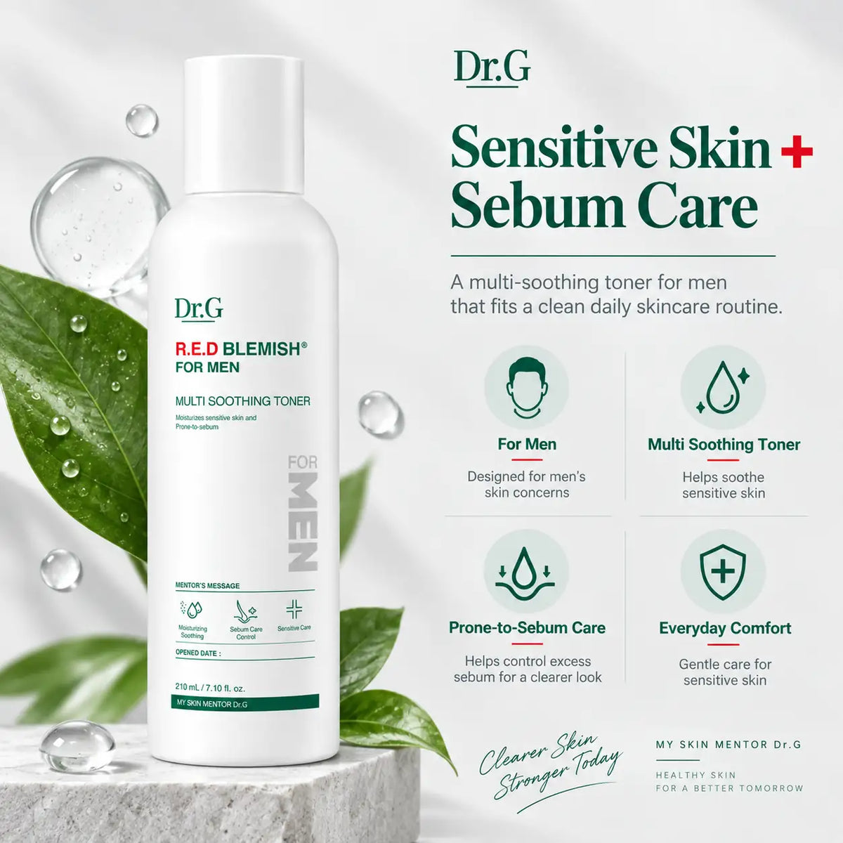 Dr.G Red Blemish for Men Multi Soothing Toner 200ml
