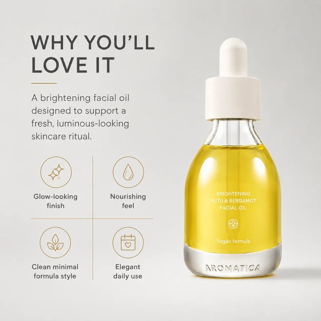 AROMATICA Organic Neroli Brightening Facial Oil 30ml
