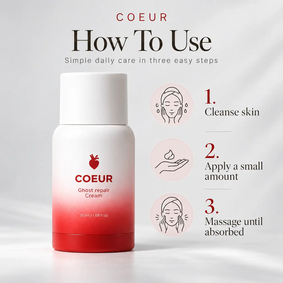 Coeur Ghost Repair Cream 50ml