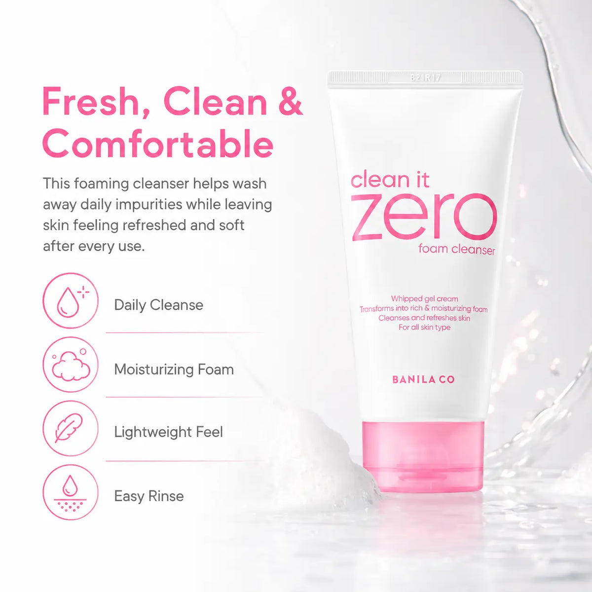 Banila Co Clean It Zero Foam Cleanser 150ml