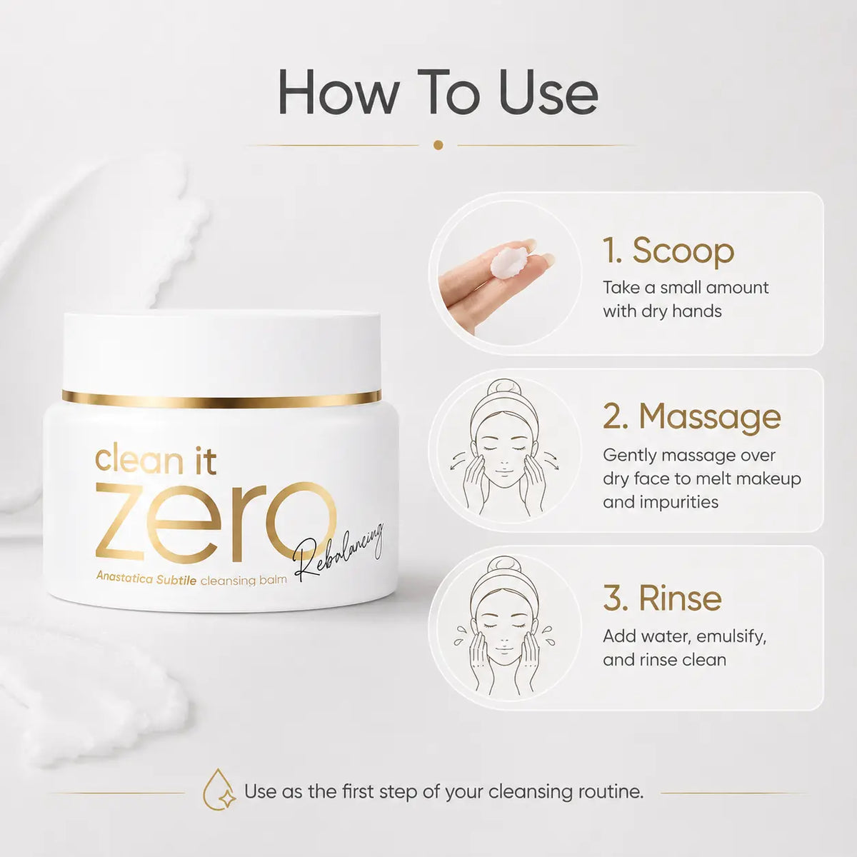 Banila Co Clean It Zero Anastatica Subtile Cleansing Balm Rebalacing 100ml