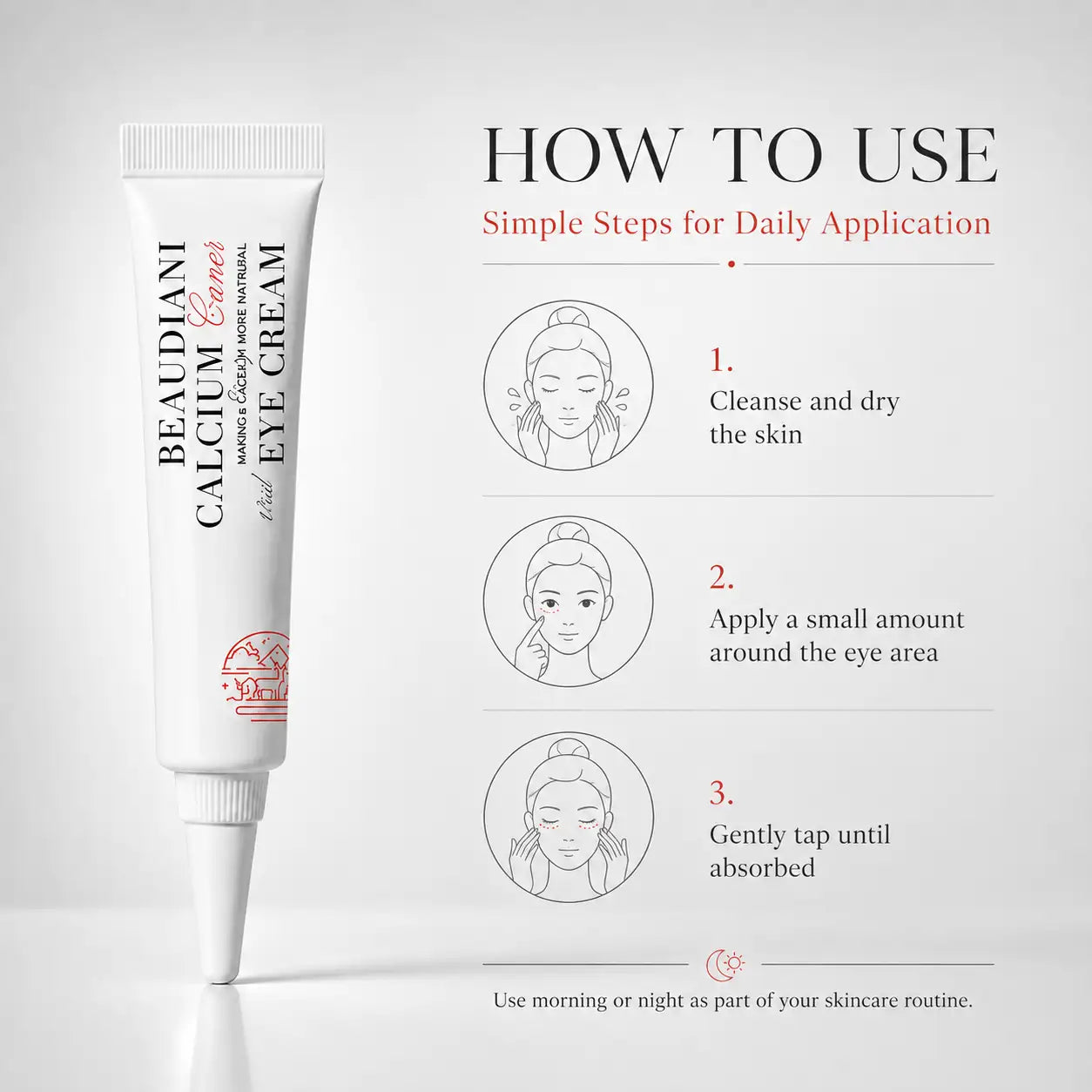 BEAUDIANI Calcium Cover Eye Cream 15ml