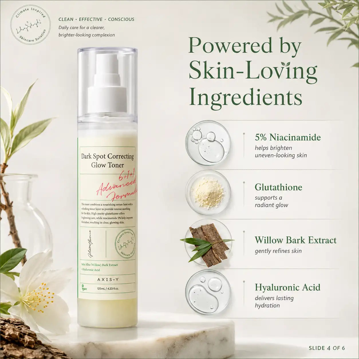 AXIS-Y Dark Spot Correcting Glow Toner 125ml
