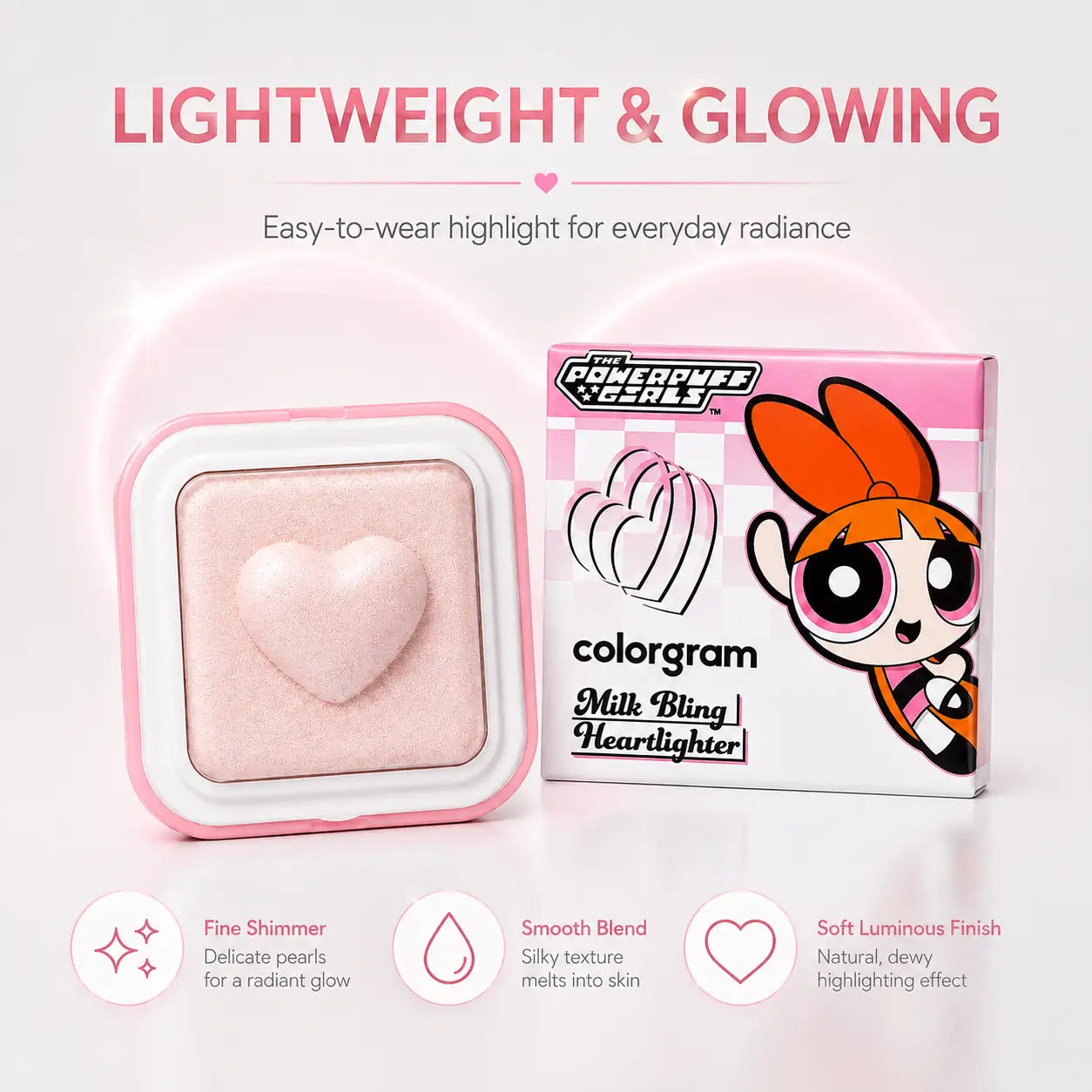 Colorgram Milk Bling Heartlighter 05 Spring Pink Blossom (view 7)