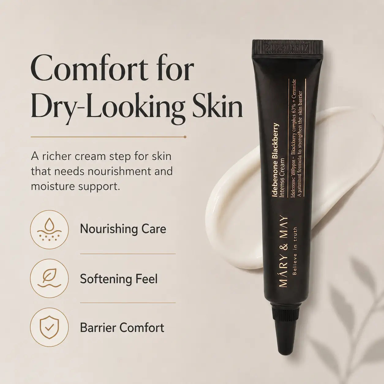 Mary&May Idebenone Blackberry Complex Intense Cream Miniature 12g