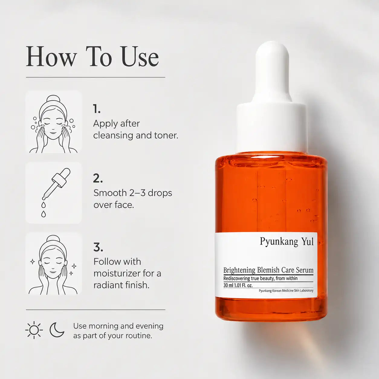 Pyunkang Yul Brightening Blemish Care Serum 30ml