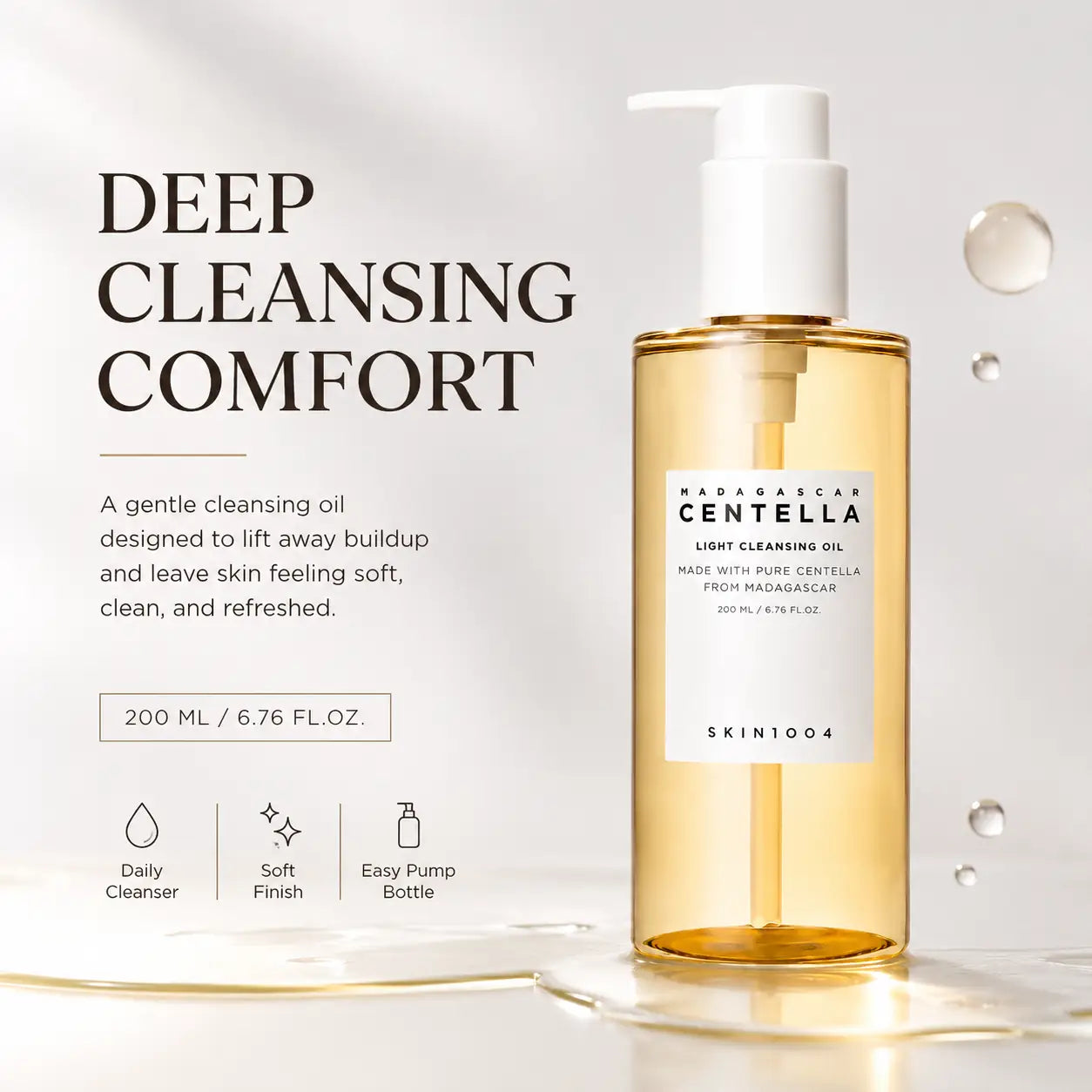 SKIN1004 Madagascar Centella Light Cleansing Oil 200ml