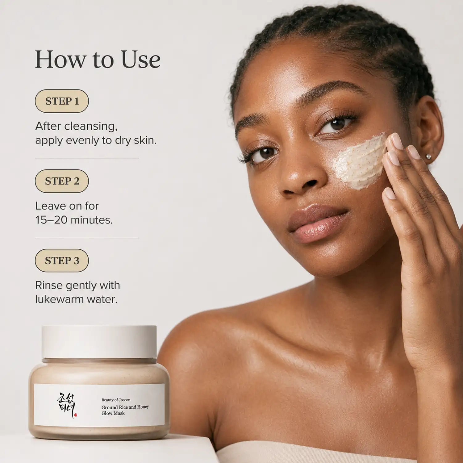 Beauty of Joseon Ground Rice and Honey Glow Mask 150ml