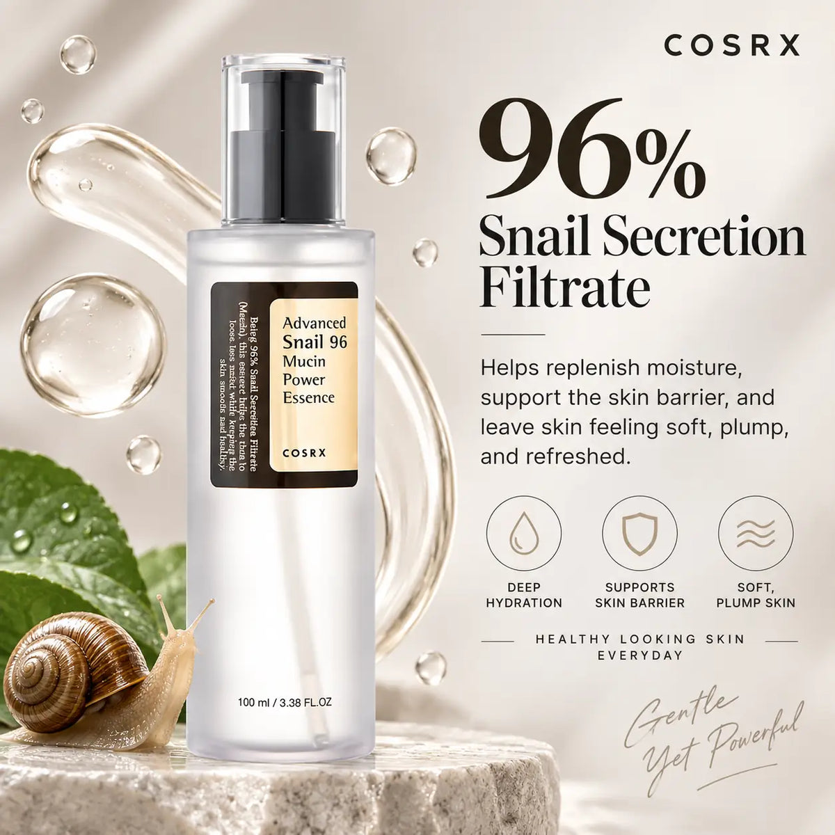 COSRX Advanced Snail 96 Mucin Power Essence Nail Polish Nail Color 100ml