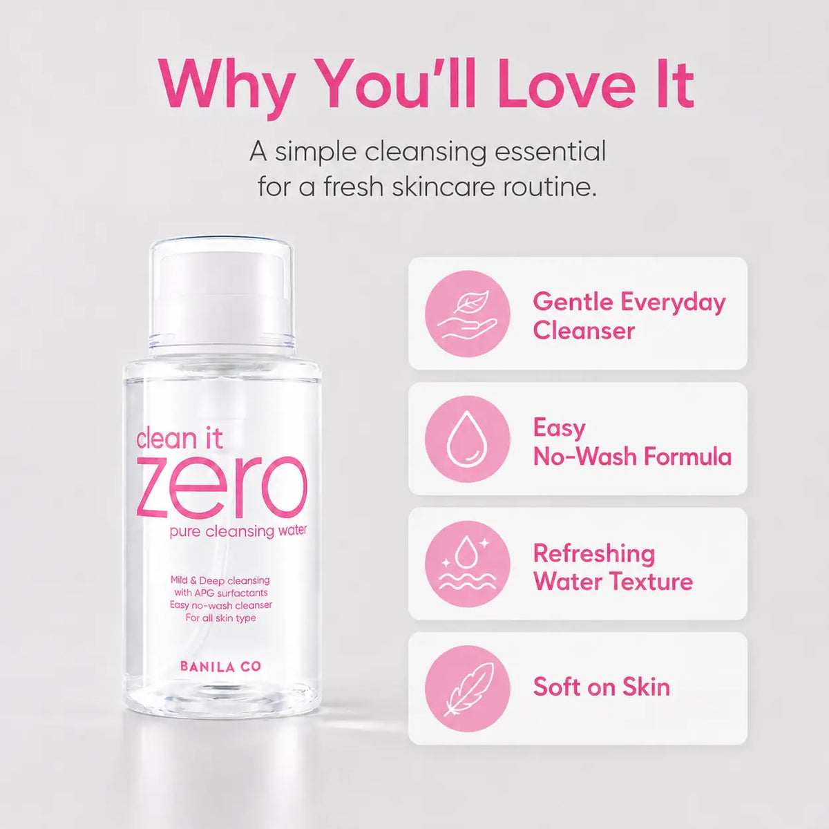 Banila Co Clean It Zero Pure Cleansing Water 310ml
