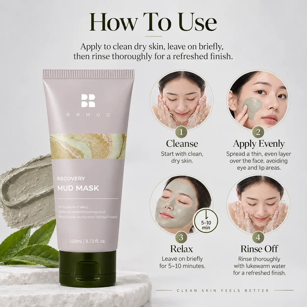 BRMUD Recovery Mud Mask 110ml