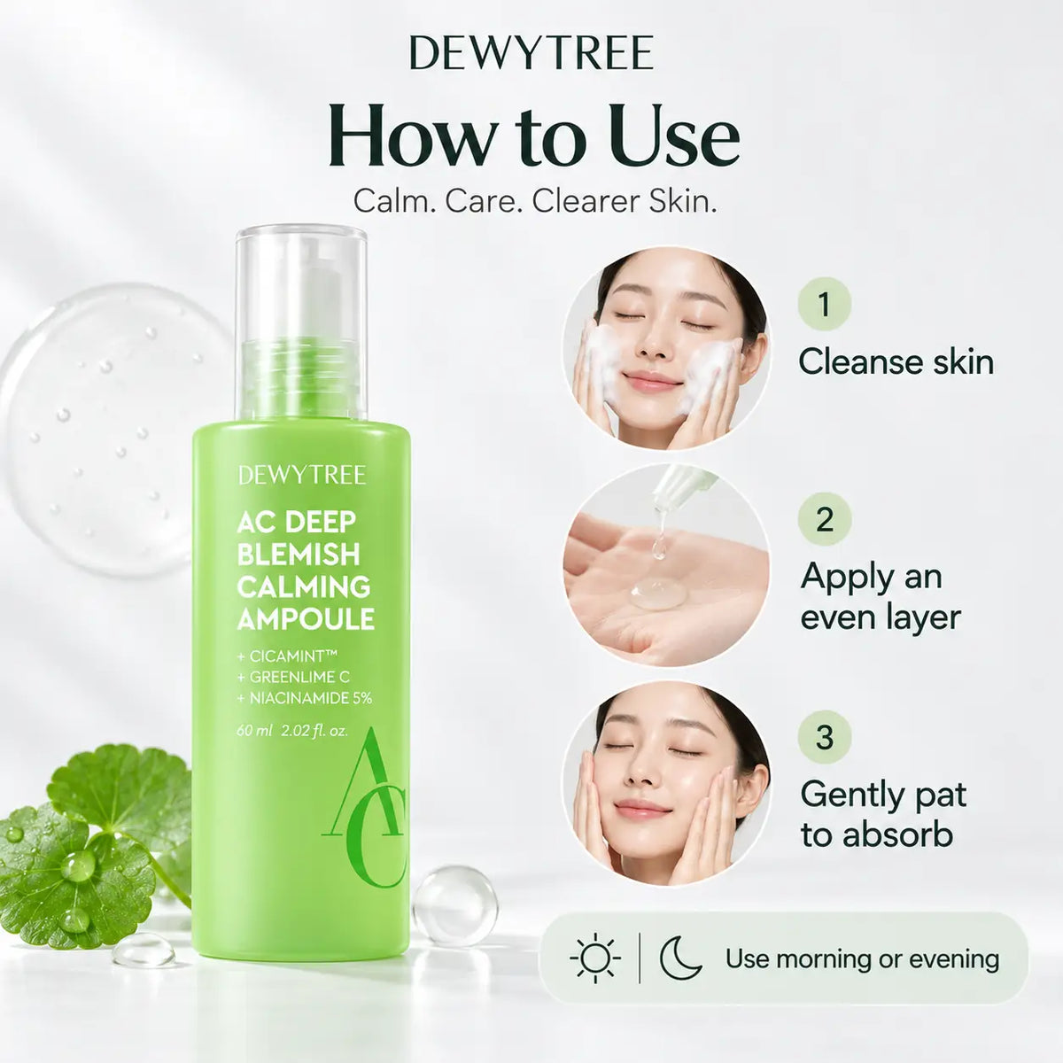 DEWYTREE AC Deep Blemish Calming Ampoule 60ml