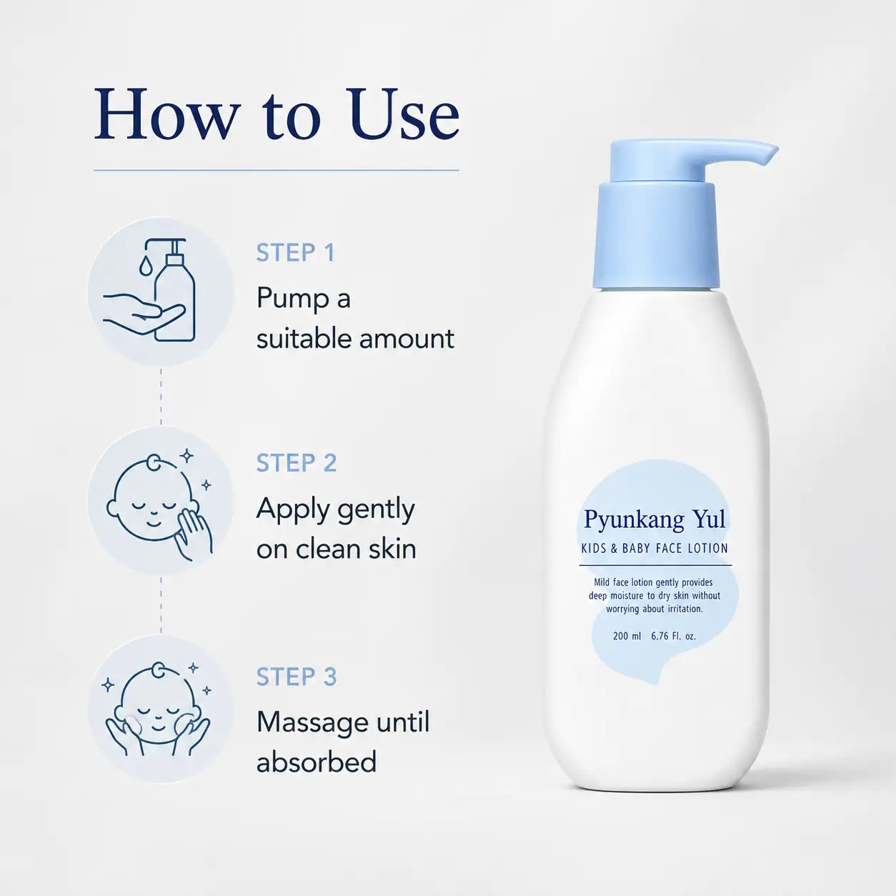 Pyunkang Yul Kids & Baby Face Lotion Sweet Orange 200ml