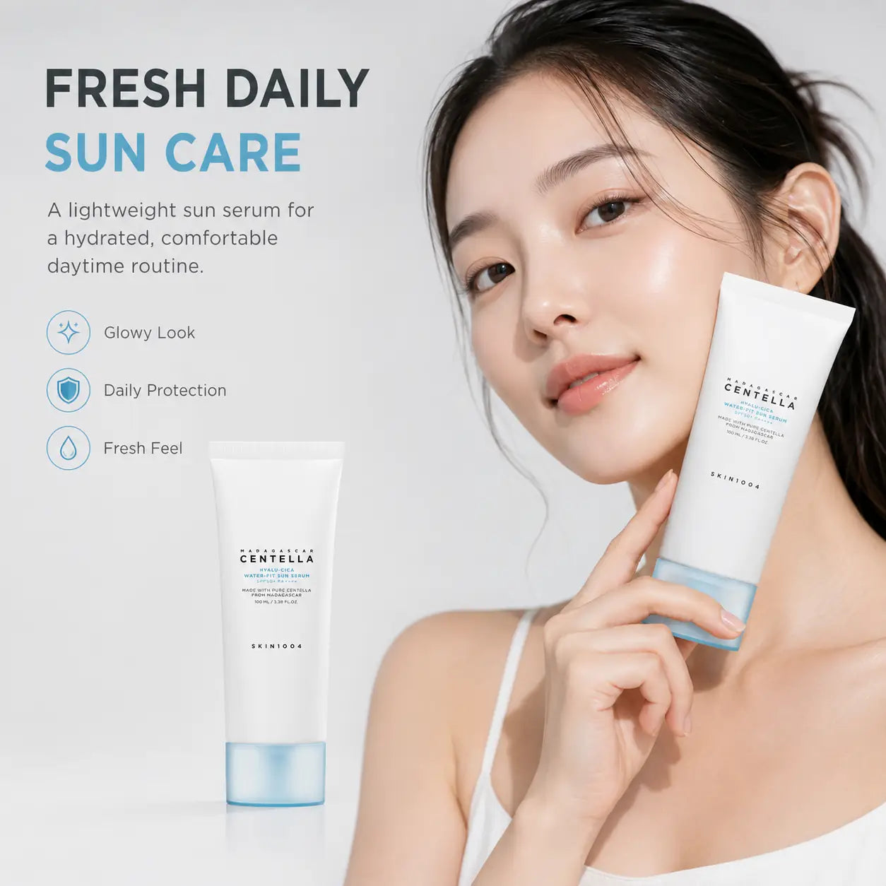 SKIN1004 Madagascar Centella Hyalu-Cica Water-Fit Sun Serum 100ml
