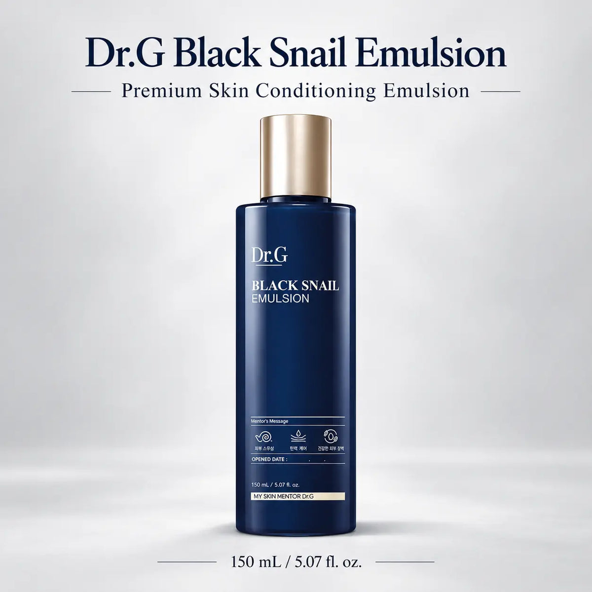 Dr.G Black Snail Emulsion Nail Polish Nail Color 150ml