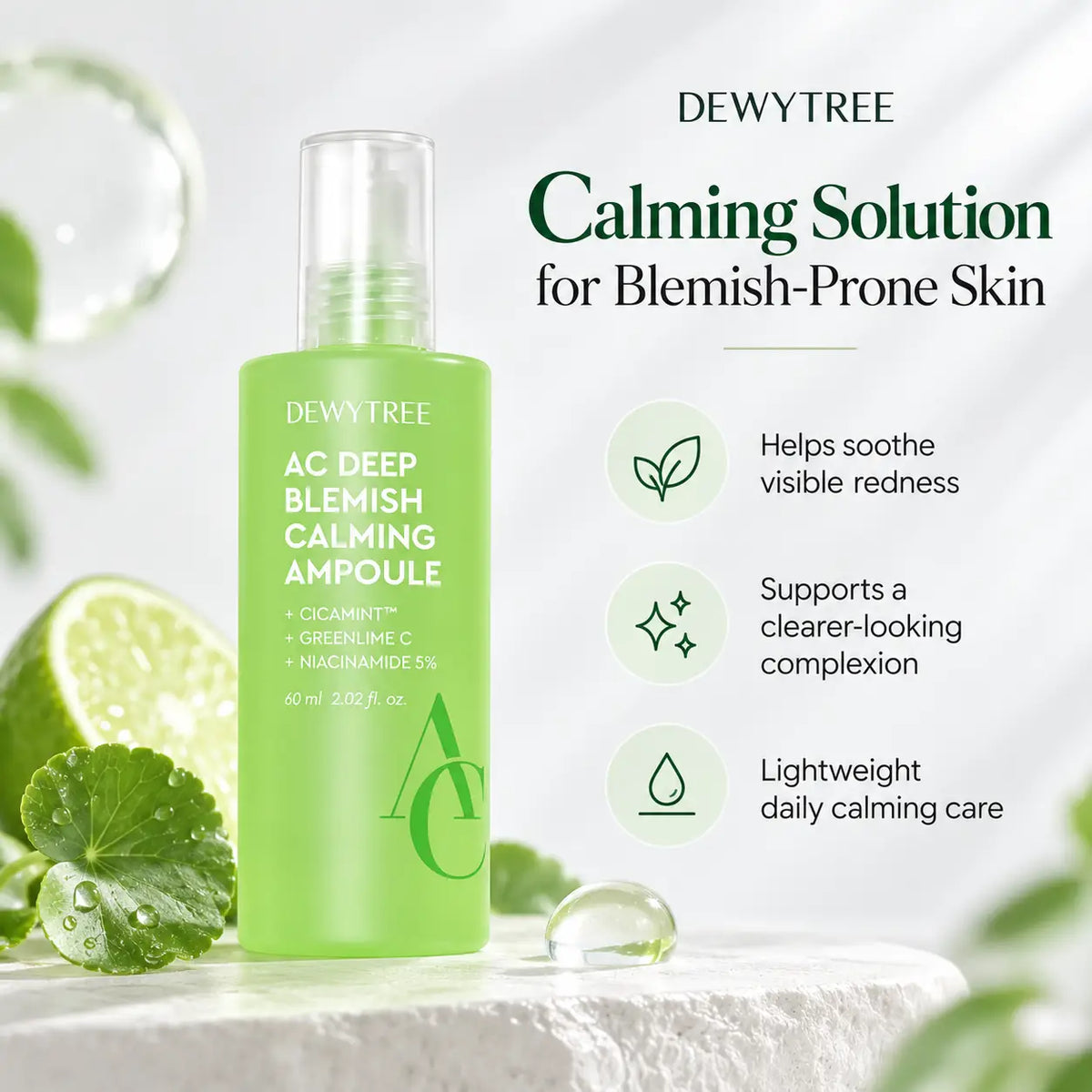 DEWYTREE AC Deep Blemish Calming Ampoule 60ml