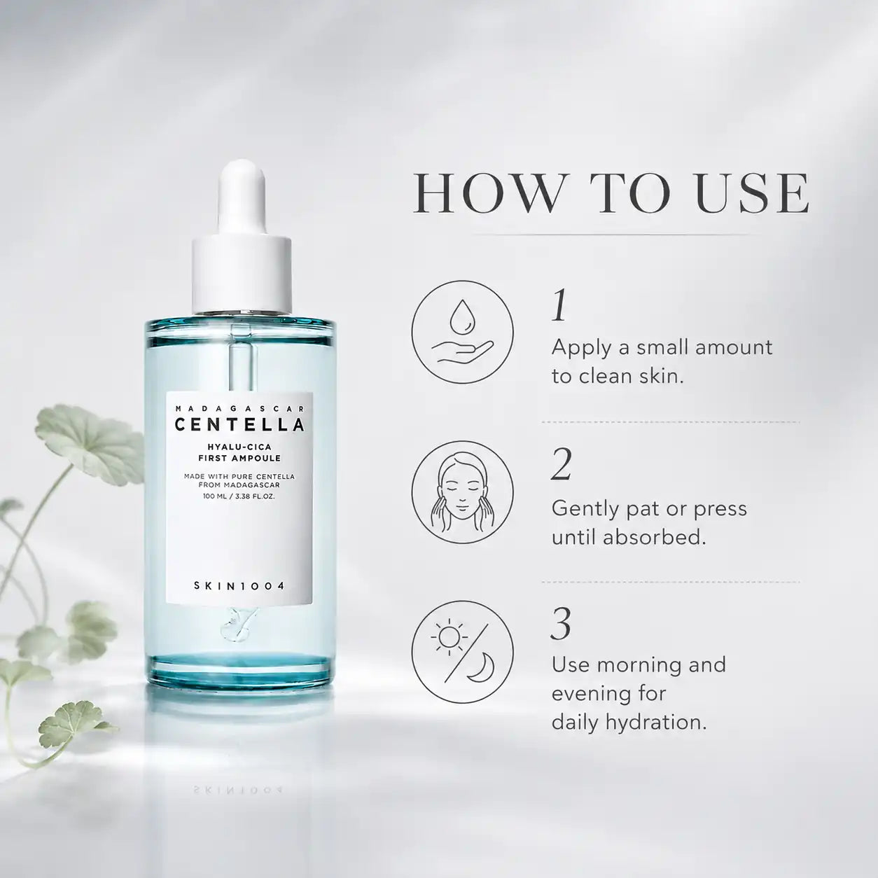 SKIN1004 Madagascar Centella Hyalu-Cica First Ampoule 100ml