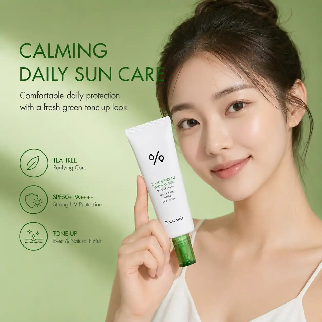Dr. Ceuracle Tea Tree Purifine Green Up Sun 50ml
