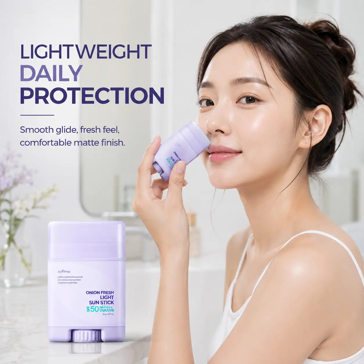 Isntree Onion Fresh Light Sun Stick SPF 22g