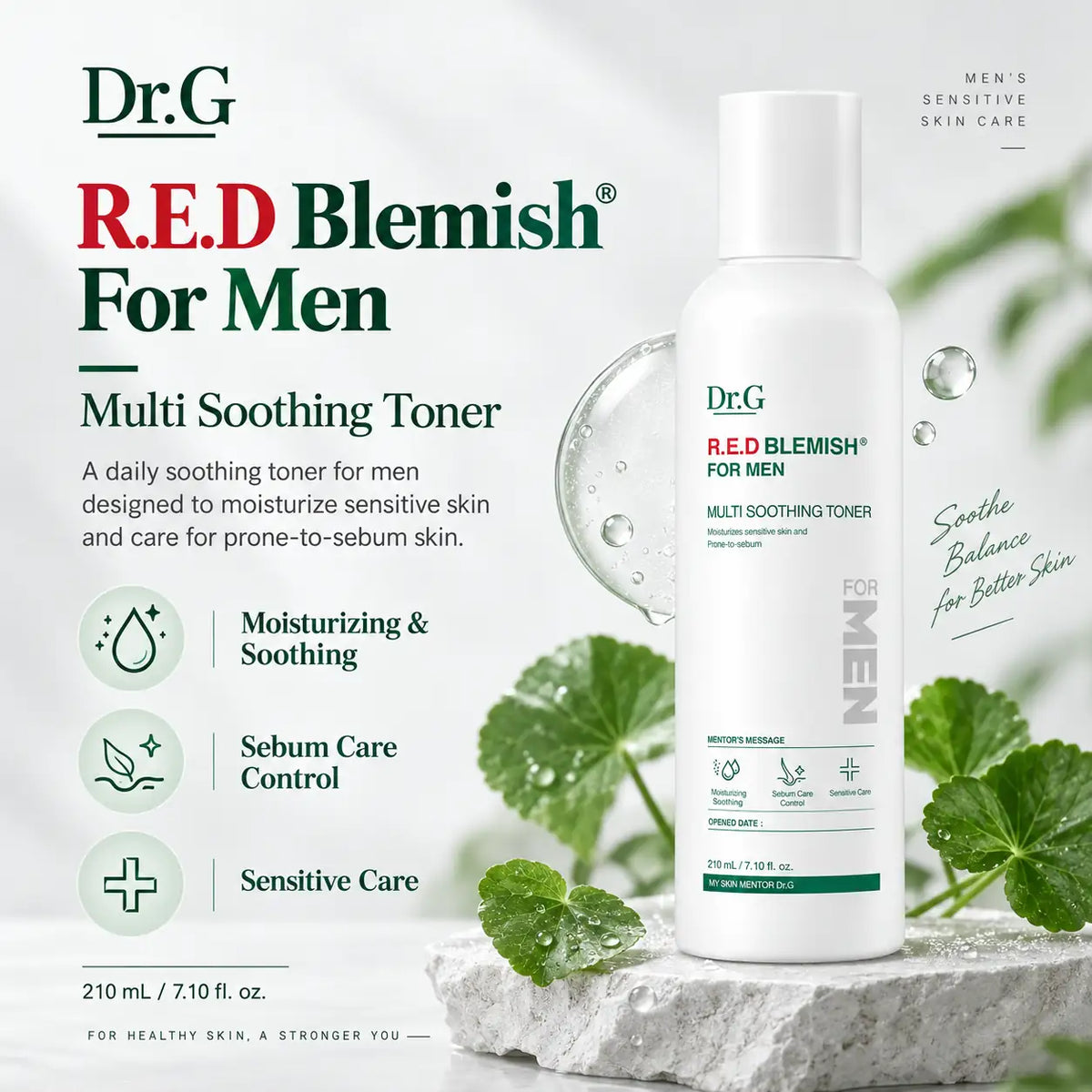 Dr.G Red Blemish for Men Multi Soothing Toner 200ml