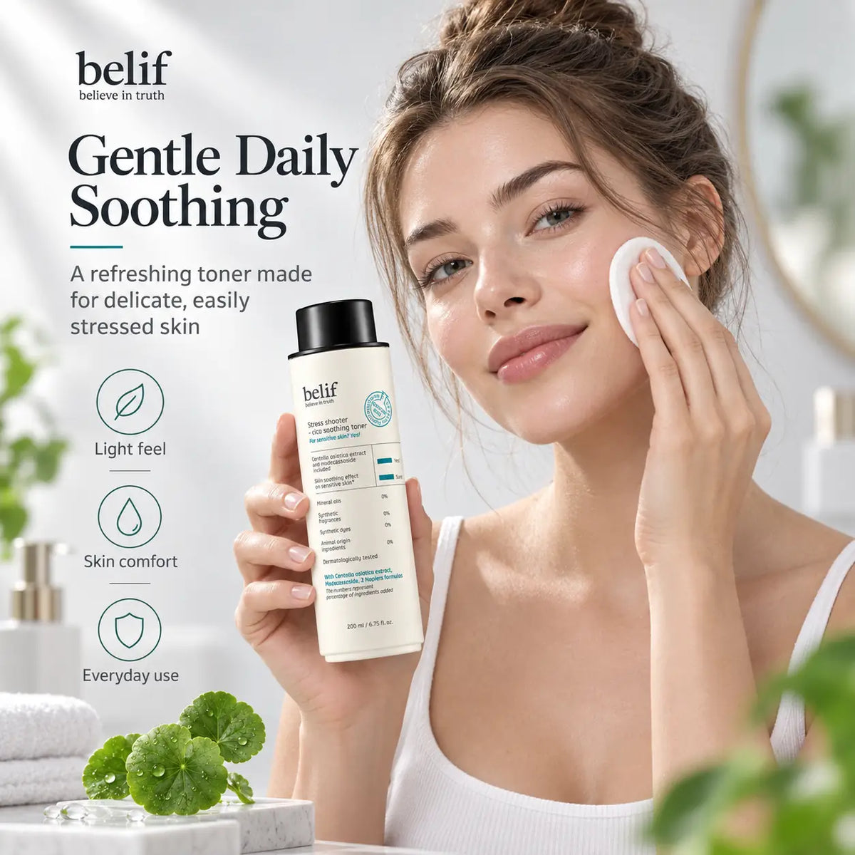 belif Stress Shooter Cica Soothing Toner 200ml