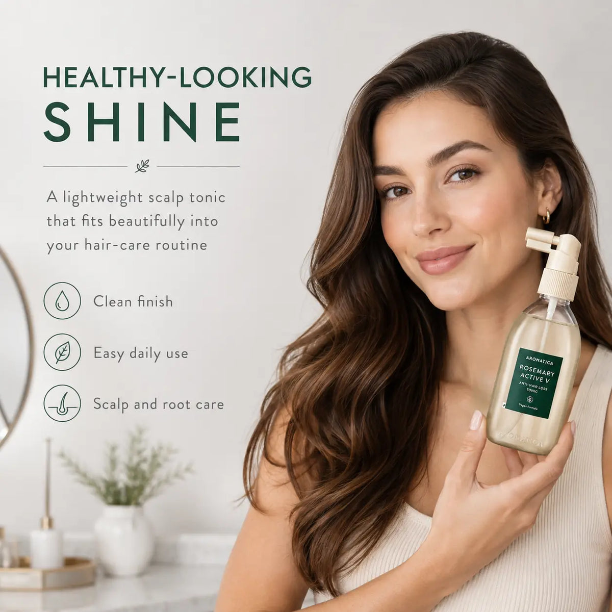 AROMATICA Rosemary Active V Anti Hair Loss Tonic 100ml