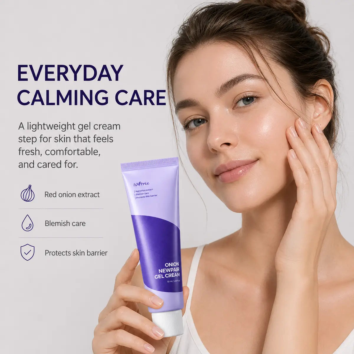 Isntree Onion Newpair Gel Cream Moisturiser 50ml
