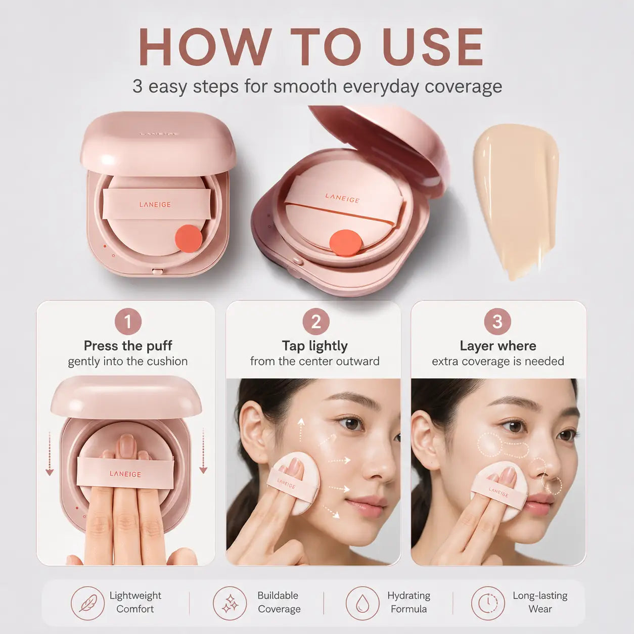 glow cushion side profile