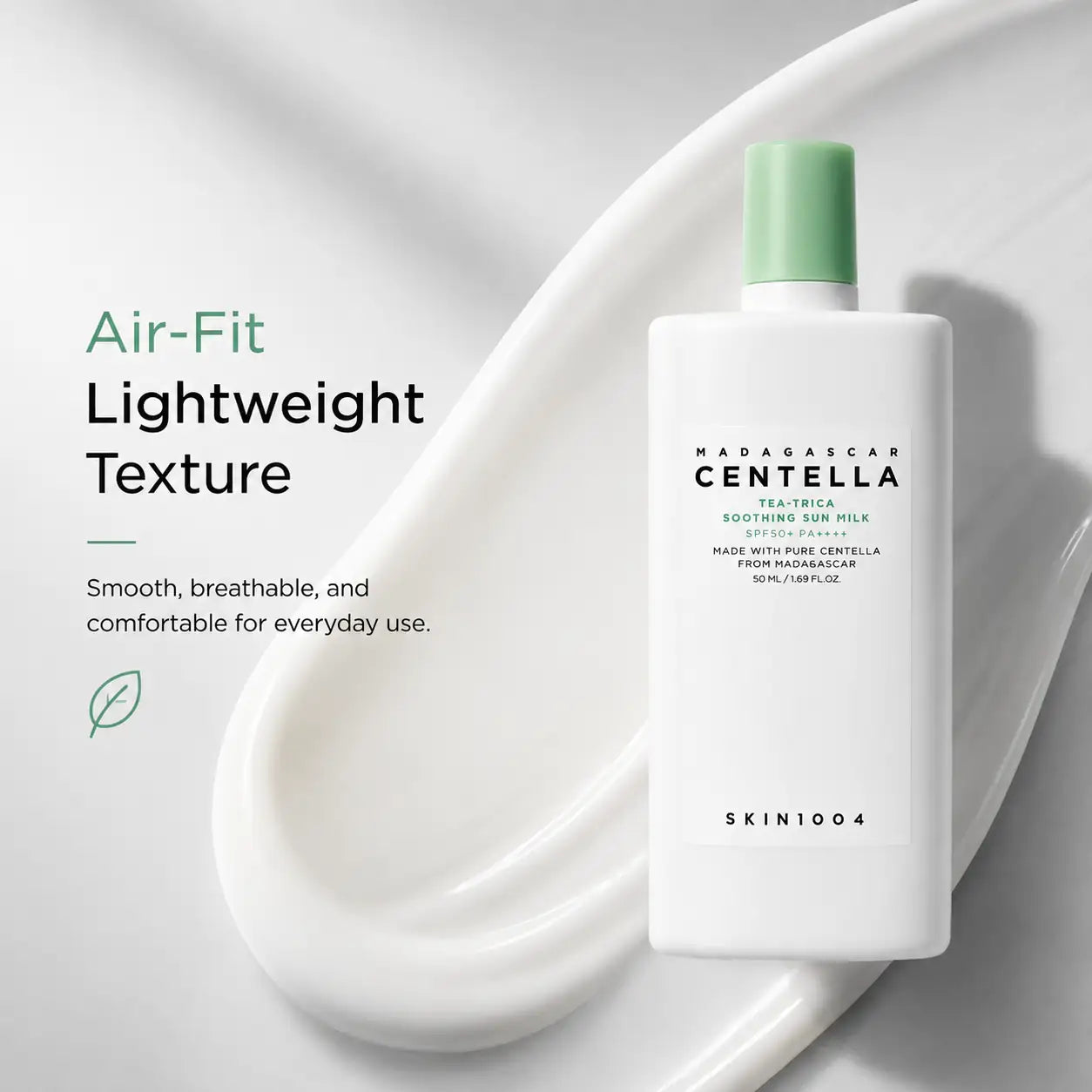 SKIN1004 Madagascar Centella Tea-Trica Soothing Sun Milk 50ml