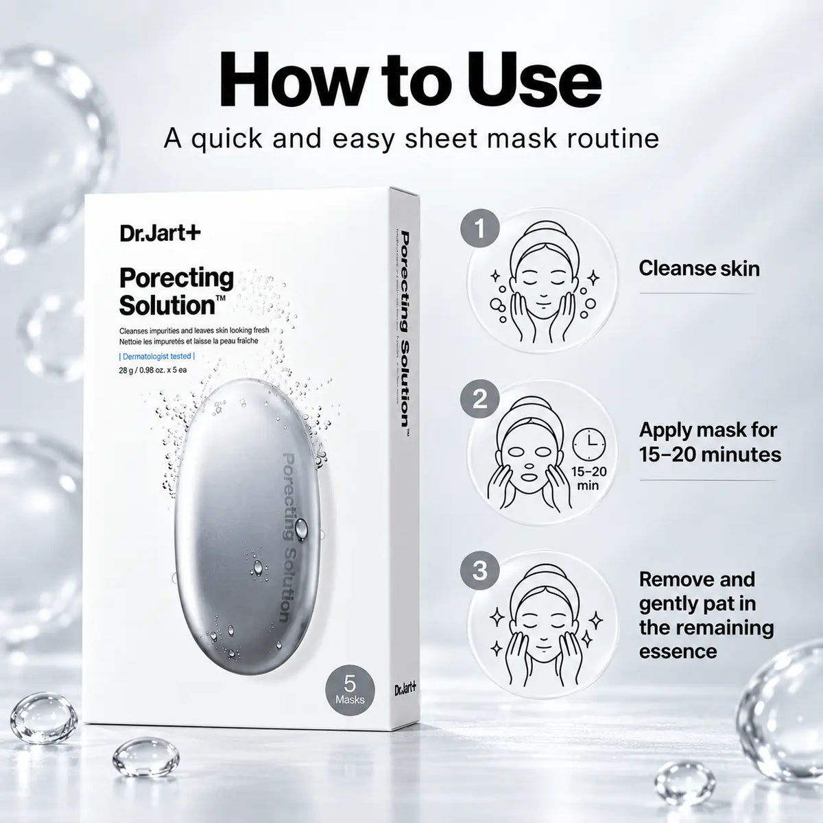 Dr. Jart+ Dermask Porecting Solution 28g 28g 1ea