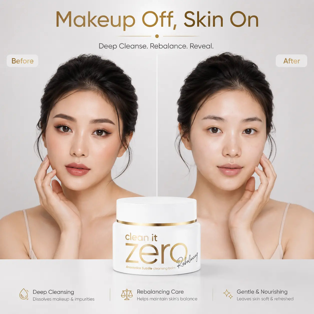 Banila Co Clean It Zero Anastatica Subtile Cleansing Balm Rebalacing 100ml