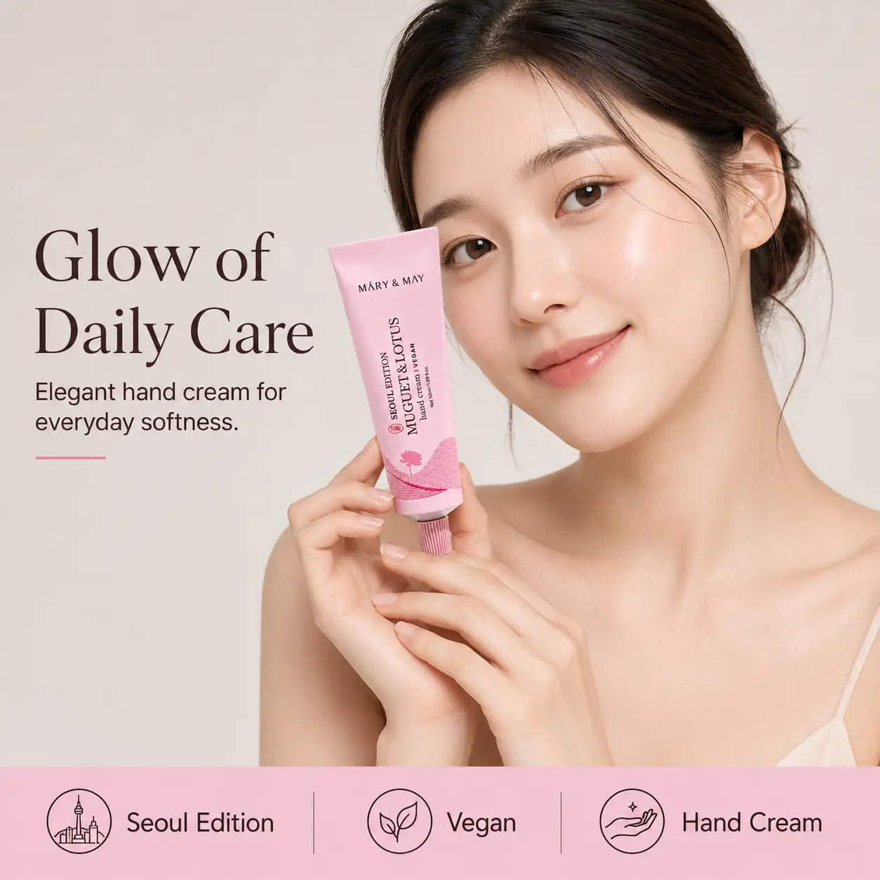 Mary&May Seoul Edition Muguet & Lotus Hand Cream 50ml