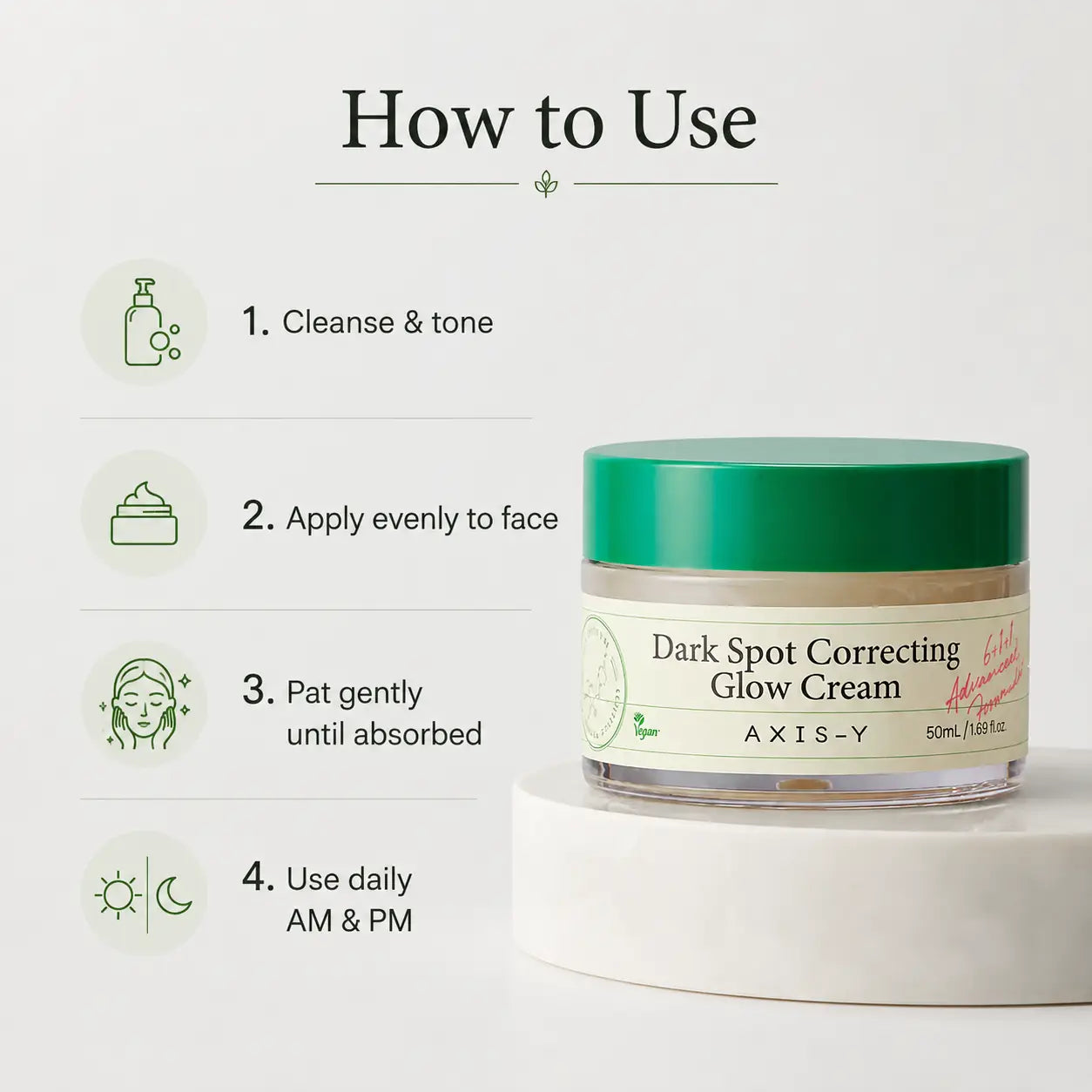 AXIS-Y Dark Spot Correcting Glow Cream 50ml