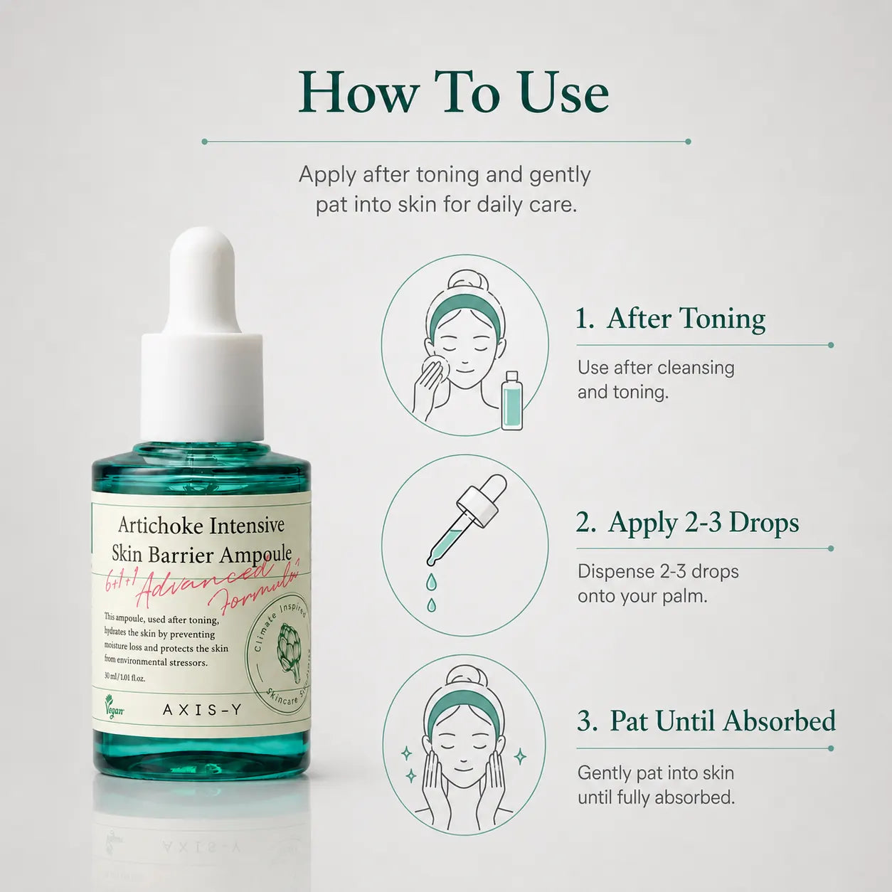AXIS-Y Artichoke Intensive Skin Barrier Ampoule 30ml