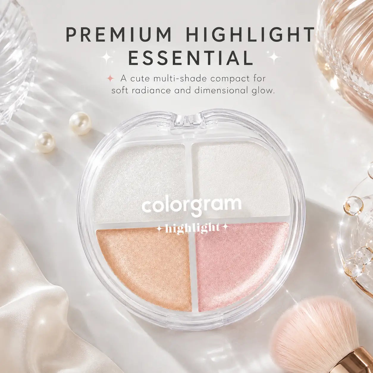 Colorgram Tintory Highlighter Palette 02 Cream Balm