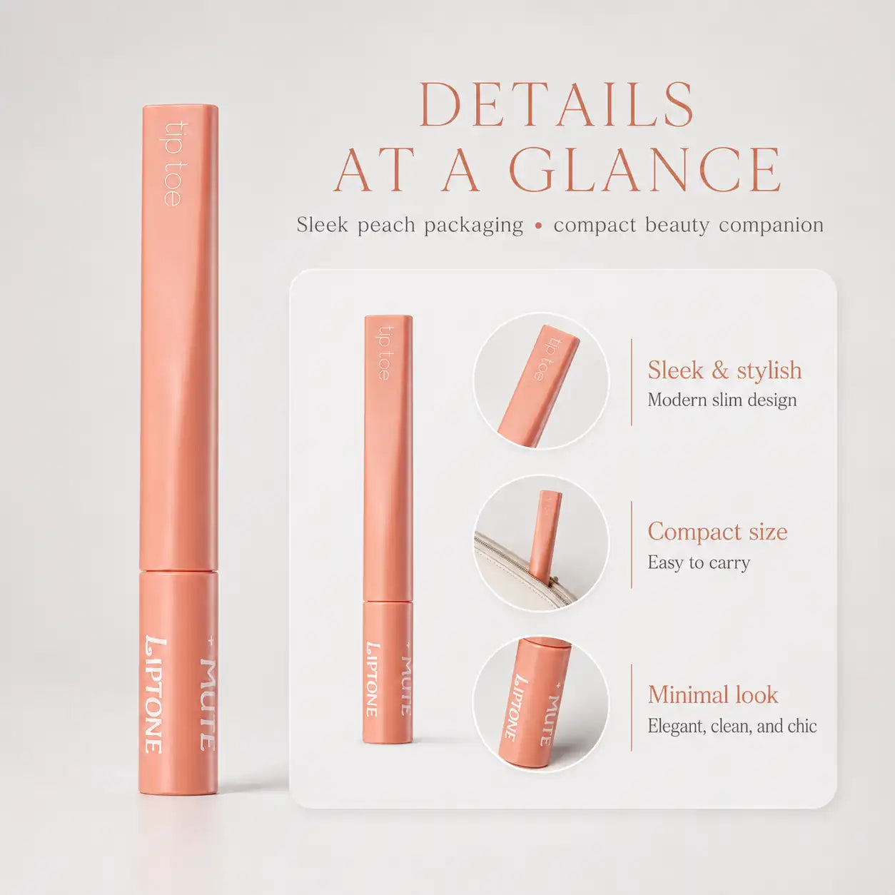 Tiptoe Mousse Tang Lip Matter 003 Clementine Lip Tint