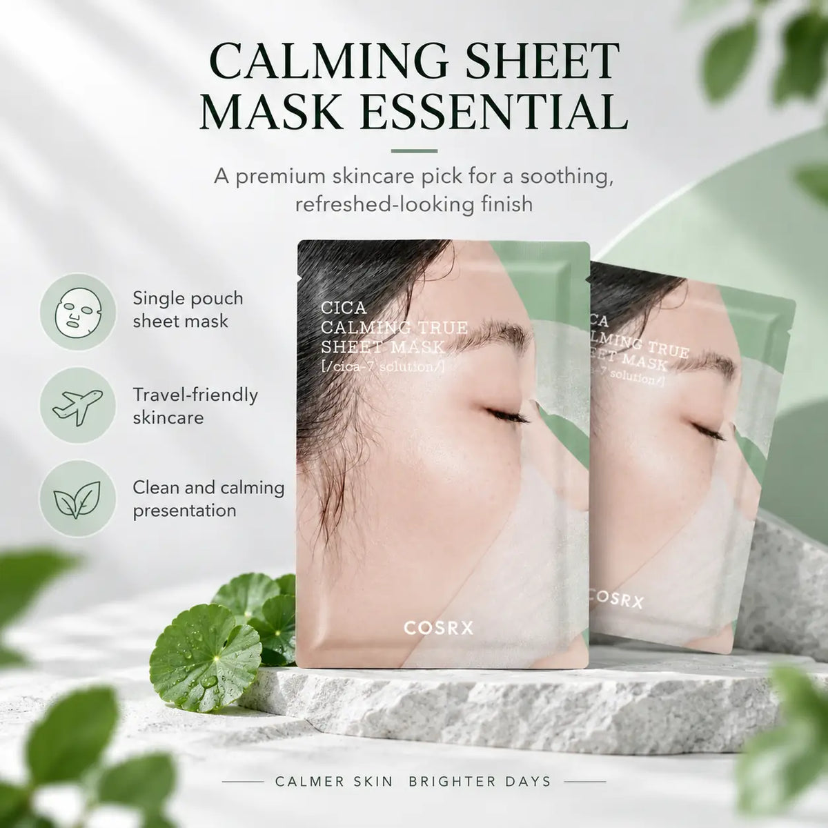 COSRX Pure Fit Cica Calming True Sheet Mask 21g 1ea 21g